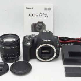 美品 Canon キヤノン EOS Kiss X9 ボディ + EF-S 18-55mm IS STM レンズキット デジタル一眼レフカメラ 260730ak