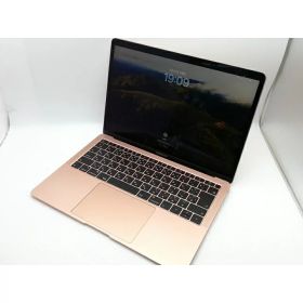 【中古】Apple MacBook Air 13インチ Corei5:1.6GHz 256GB ゴールド MREF2J/A (Late 2018)【熊本】保証期間1ヶ月【ランクB】