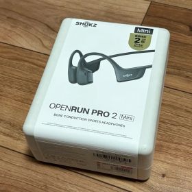 Shokz OpenRun Pro2 Mini 骨伝導スポーツイヤホン ブラック