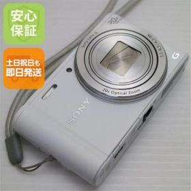 美品 DSC-WX300 Cyber-shot ホワイト 即日発送 デジカメ SONY 本体 土日祝発送OK