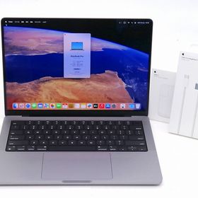 Apple MacBook Pro 14インチ 2021 Apple M1 Pro 3.2GHz 32GB 512GB(SSD) 14.2インチワイド 3024x1964ドット macOS Sequoia 中古