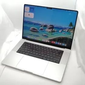 【中古】Apple MacBook Pro 16インチ CTO (2021) M1 Pro(CPU:10C/GPU:16C)/32G/512G/シルバー【大須2】保証期間１ヶ月【ランクB】