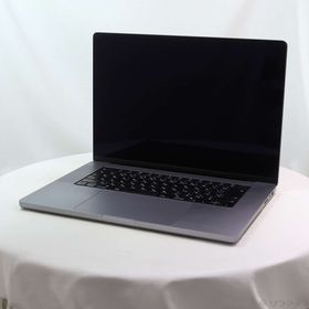 (中古)MacBook Pro 16.2-inch Late-2021 MK193J/A M1 Pro 10コアCPU_16コアGPU 32GB SSD1TB スペースグレイ (26.3 Tahoe)(258-ud)
