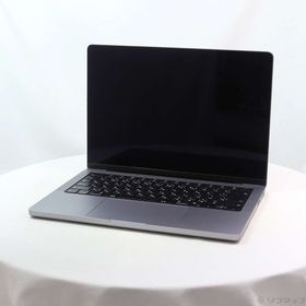 (中古)MacBook Pro 14.2-inch Late-2021 MKGP3J/A M1 Pro 8コアCPU_14コアGPU 16GB SSD512GB スペースグレイ (26.3 Tahoe)(377-ud)