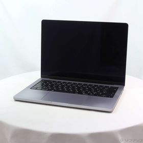 (中古)MacBook Pro 14.2-inch Late-2021 MKGP3J/A M1 Pro 10コアCPU_16コアGPU 32GB SSD1TB スペースグレイ (26.3 Tahoe)(262-ud)
