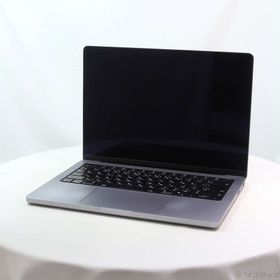 (中古)MacBook Pro 14.2-inch Late-2021 MKGP3J/A M1 Pro 8コアCPU_14コアGPU 16GB SSD512GB スペースグレイ (26.3 Tahoe)(377-ud)