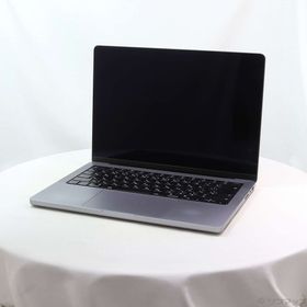 (中古)MacBook Pro 14.2-inch Late-2021 MKGQ3J/A M1 Pro 10コアCPU_16コアGPU 16GB SSD1TB スペースグレイ (26.3 Tahoe)(344-ud)