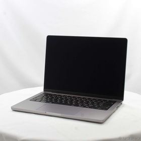 (中古)MacBook Pro 14.2-inch Late-2021 MKGP3J/A M1 Pro 8コアCPU_14コアGPU 16GB SSD512GB スペースグレイ (26.3 Tahoe)(348-ud)