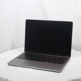 (中古)MacBook Pro 14.2-inch Late-2021 MKGP3J/A M1 Pro 8コアCPU_14コアGPU 16GB SSD1TB スペースグレイ (26.3 Tahoe)(258-ud)
