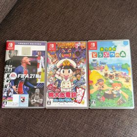 Nintendo Switch ソフト 3本セット あつ森 桃鉄 FIFA21