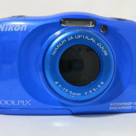 Nikon デジタルカメラ COOLPIX S33 ブルー ／バッテリーなし