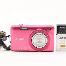 ★極上品★ ニコン NIKON coolpix S3300 ピンク #5558W0786