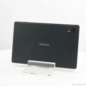 【中古】aiwa(アイワ) aiwa tab AG10 128GB ブラック JA3-TBA1003 Wi-Fi 【297-ud】