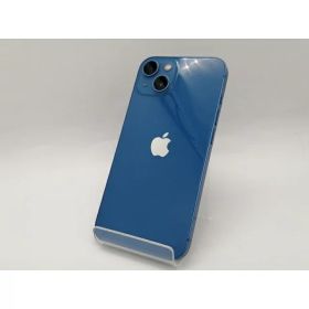 【中古】Apple docomo 【SIMフリー】 iPhone 13 256GB ブルー MLNM3J/A【広島本通】保証期間1ヶ月【ランクC】