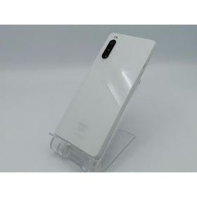 【中古】SONY docomo 【SIMロックあり】 Xperia 10 III ホワイト 6GB 128GB SO-52B【ECセンター】保証期間１ヶ月【ランクC】