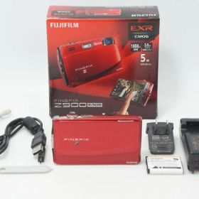 良品 FUJIFILM フジフィルム FinePix Z900EXR コンパクトデジタルカメラ レッド 元箱付 260729s