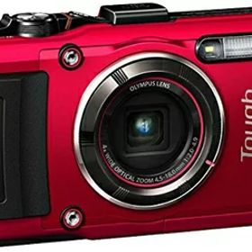【中古】 OLYMPUS デジタルカメラ STYLUS TG-4 Tough レッド 1600万画素CMOS F2.0 15m 防水 100kgf耐荷重 GPS+電子コンパス&内蔵Wi-Fi TG-4 RED