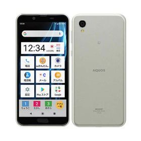 【SIMロック解除済】au AQUOS sense2 かんたん SHV43 Bright Silver SHARP 当社3ヶ月間保証 中古 イオシス
