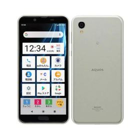 【SIMロック解除済】au AQUOS sense2 かんたん SHV43 Bright Silver SHARP 当社3ヶ月間保証 中古 イオシス