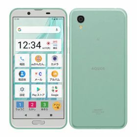 【SIMロック解除済】au AQUOS sense2 かんたん SHV43 Mint Green SHARP 当社3ヶ月間保証 中古 イオシス