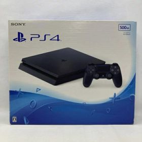 【中古】本体）プレイステーション4本体 ジェットブラック 500GB CUH-2200AB01 開封品[97]