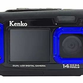 【中古】［非常に良い］Kenko 防水デュアルモニターデジタルカメラ DSC1480DW IPX8相当防水 1.5m耐落下衝撃 434758