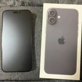 Apple iPhone 16PLUSブラック 128GB 本体 SIMフリー