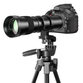 Lightdow 望遠ズームレンズ 420-800mm f/8.3-16 for キヤノンEF/EF-S レンズfor Canon EOS Kiss X10i X10 X9i X9 X8i X7i X6i X5 X4 X3 X2 X90 X70 90D 80D 70D 60D一眼レフレンズ