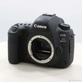 【中古】Canon(キヤノン) EOS 5D MarkIV (3040万画素／SDXC／CF) 【368-ud】
