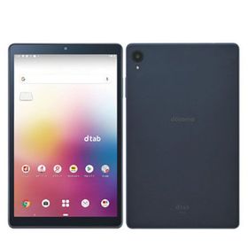 【中古】 d-42A dtab Compact ネイビー eSIM専用端末d42anv7mtm