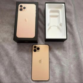 iPhone11pro スマホ 本体 ゴールド プロ Apple 美品 日本