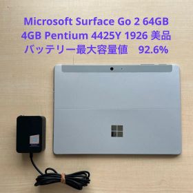 Surface Go 2 64GB 4GB Pentium 1926 美品