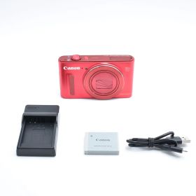 B#12953 Canon デジタルカメラ PowerShot SX610 HS レッド 光学18倍ズーム PSSX610HS(RE)