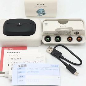 【未使用】SONY WF-1000XM4-BM ブラック ワイヤレス ノイズキャンセリングイヤホン ソニー 本体 【中古】