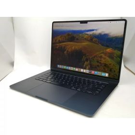 【中古】Apple MacBook Air 15インチ CTO (M2,2023) ミッドナイト M2(CPU:8C/GPU:10C) 8G/512G【新宿2】保証期間1ヶ月【ランクC】