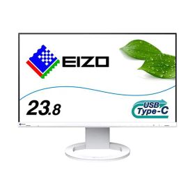 EIZO FlexScan 23.8型カラー液晶モニター ホワイト EV2480-ZWT 1台 ノートPCの給電もケーブル1本、すっきり接続デジタル家電 家電 パソコン・周辺機器 液晶モニター