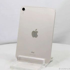 ソフマップ 〔中古品〕 iPad mini 第6世代 64GB スターライト MK8C3J／A SoftBankロック解除SIMフリー【348】
