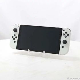 【中古】Nintendo(任天堂) Nintendo Switch 有機ELモデル Joy-Con(L)／(R) ホワイト 【377-ud】