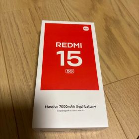 Xiaomi Redmi 15 5G 本体 Midnight Black