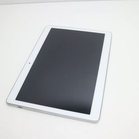 「ほぼ新品」docomo d-01H シルバー dtab SU6390(中古品)