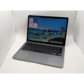 【中古】Apple MacBook Air 13インチ M1(CPU:8C/GPU:8C) 8GB/512GB スペースグレイ MGN73J/A (M1・2020)【三宮駅前】保証期間１ヶ月【ランクB】