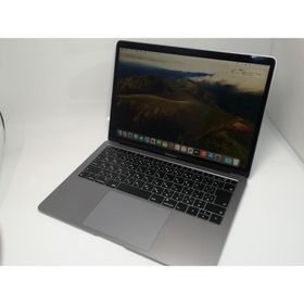 【中古】Apple MacBook Air 13インチ Corei5:1.6GHz 128GB Touch ID搭載モデル スペースグレイ MVFH2J/A (Mid 2019)【秋葉3号】保証期間１ヶ月【ランクB】