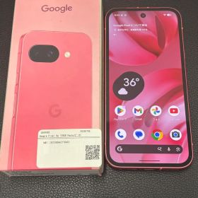 【美品】Google Pixel 9a 128GB Peony (ピンク)