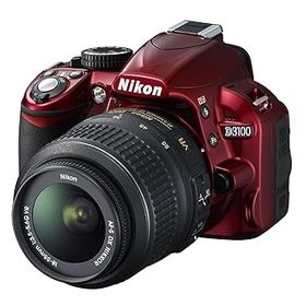 【中古】【39shop】Nikon★デジタル一眼レフカメラ D3100 18-55 VR Kit D3100 RD(非常に良い)