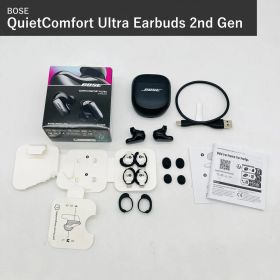 BOSE ボーズ QuietComfort Ultra Earbuds 第2世代 896637-0010 ブラック ワイヤレスイヤホン ノイズキャンセリング Bluetooth イマーシブオーディオ IPX4 CustomTune 国内正規品