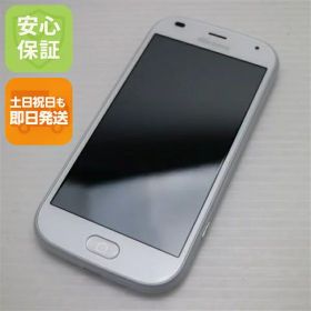 【中古】 新品同様 F-42A らくらくスマートフォン ホワイト 安心保証 即日発送 スマホ 白ロム 富士通 土日祝発送OK