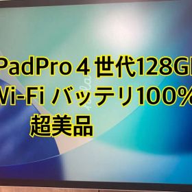 超美品iPad Pro 第4世代 12.9インチWi-Fiモデルバッテリ100%