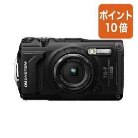 ★8月6日17時注文分よりポイント10倍★OM デジタルソリューションズ デジタルカメラTG−7 ブラック TG-7BLK