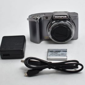 B#13322 OLYMPUS デジタルカメラ SZ-14 1400万画素 光学24倍ズーム 3Dフォト機能 シルバー SZ-14 SLV