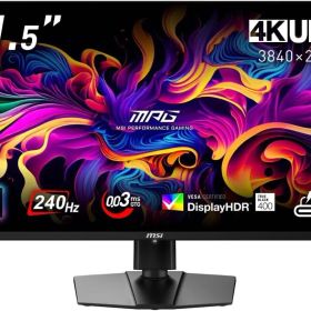 MSI MPG 321URX QD-OLED 31.5インチ 4K 240Hz